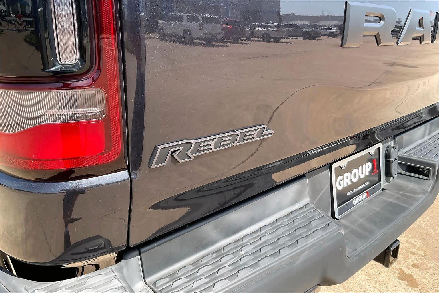 Used 2019 Maximum Steel Metallic Clearcoat Ram Rebel image 29