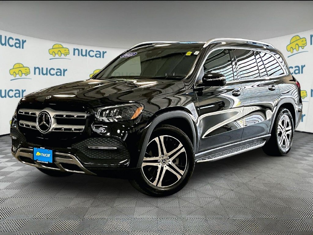 Used 2021 Black Mercedes-Benz GLS 450 image 3