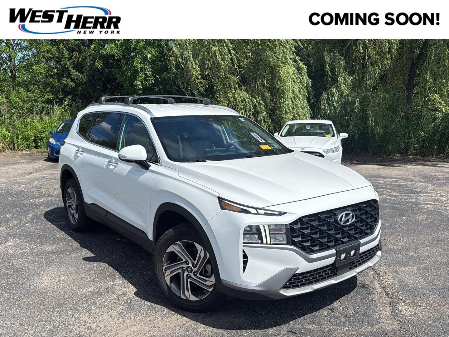 Used 2023 Serenity White Pearl Hyundai SEL image 1