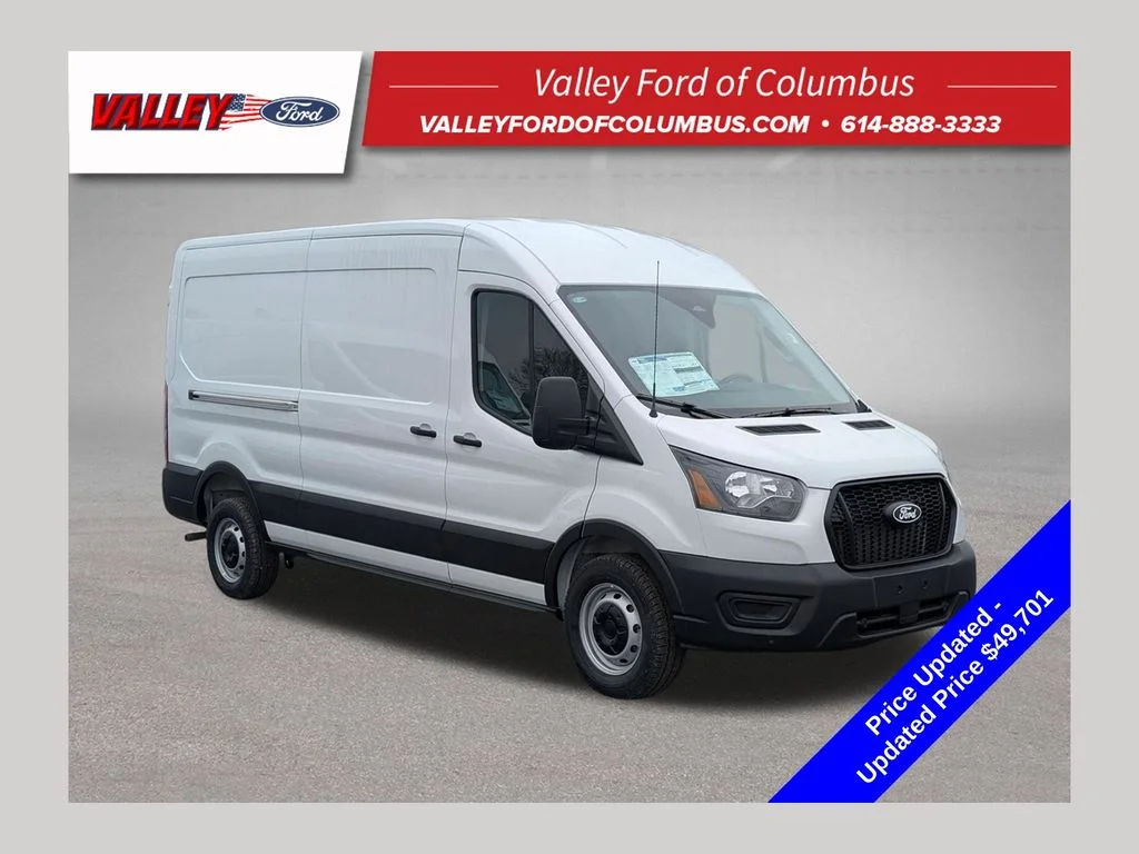 New 2026 Oxford White Ford Cargo Van image 1