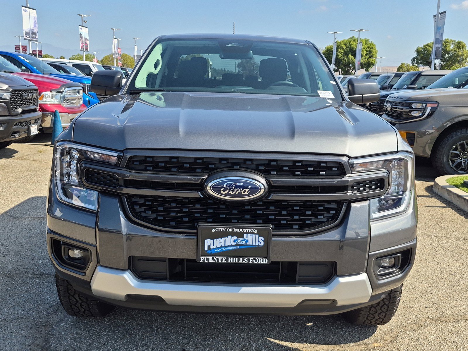 New 2026 Carbonized Gray Metallic Ford XLT image 2