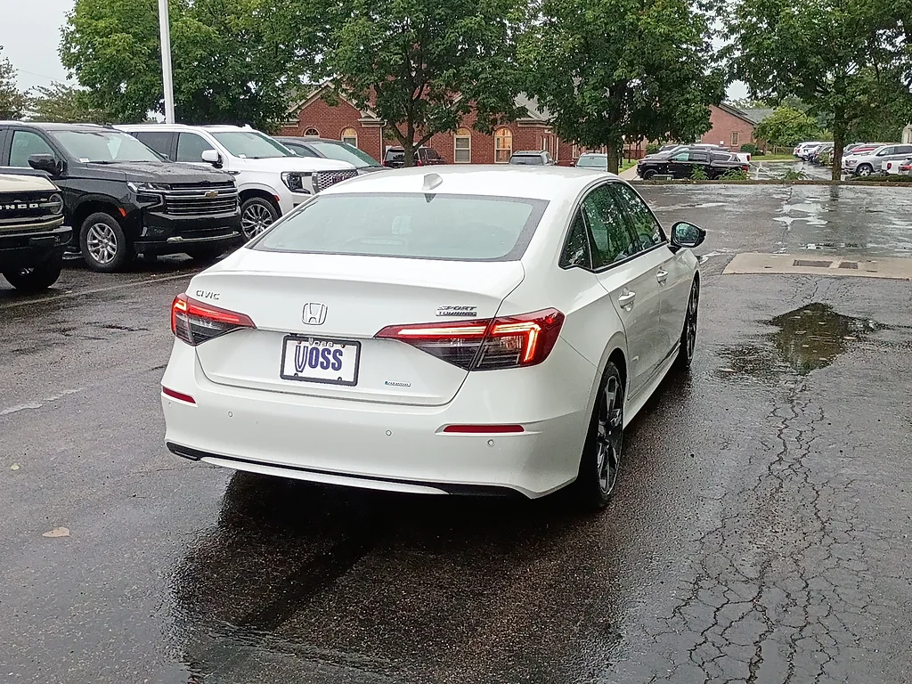 Certified Used 2025 WHITE Honda Sport Touring image 3