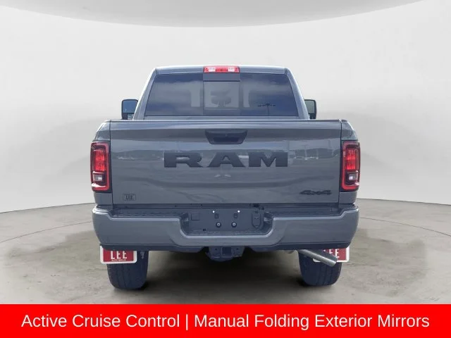 New 2026 Gray Clearcoat Ram BLACK EXPRESS CREW CAB 4X4 6