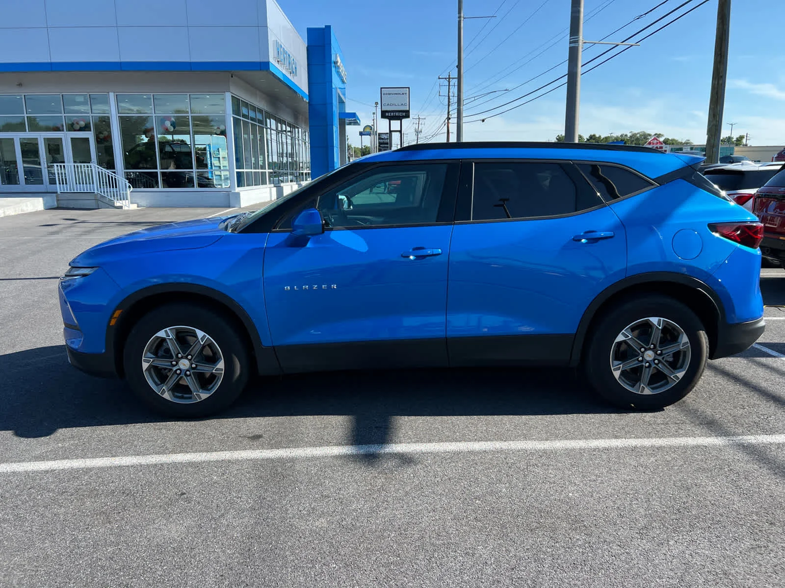 Used 2024 Riptide Blue Metallic Chevrolet LT image 2