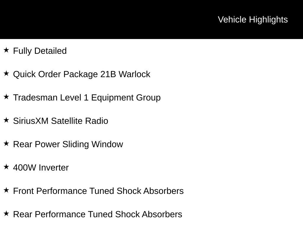 New 2026 Bright White Clear-Coat Exterior Paint RAM Warlock image 3
