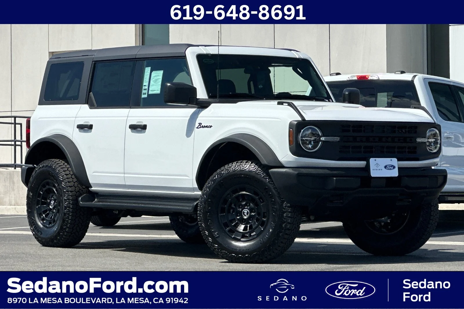 New 2026 Oxford White Ford Matte Black image 1