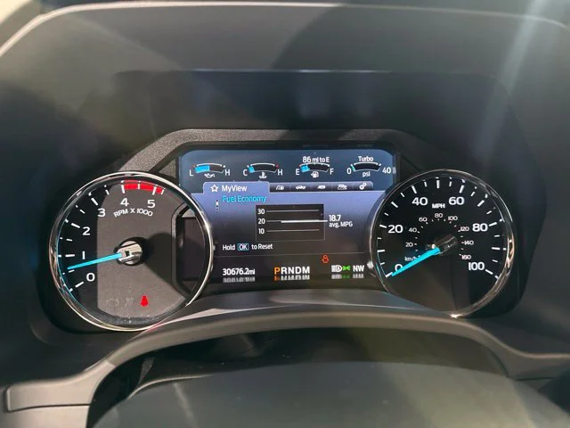 Used 2022 Blue Ford Lariat image 22