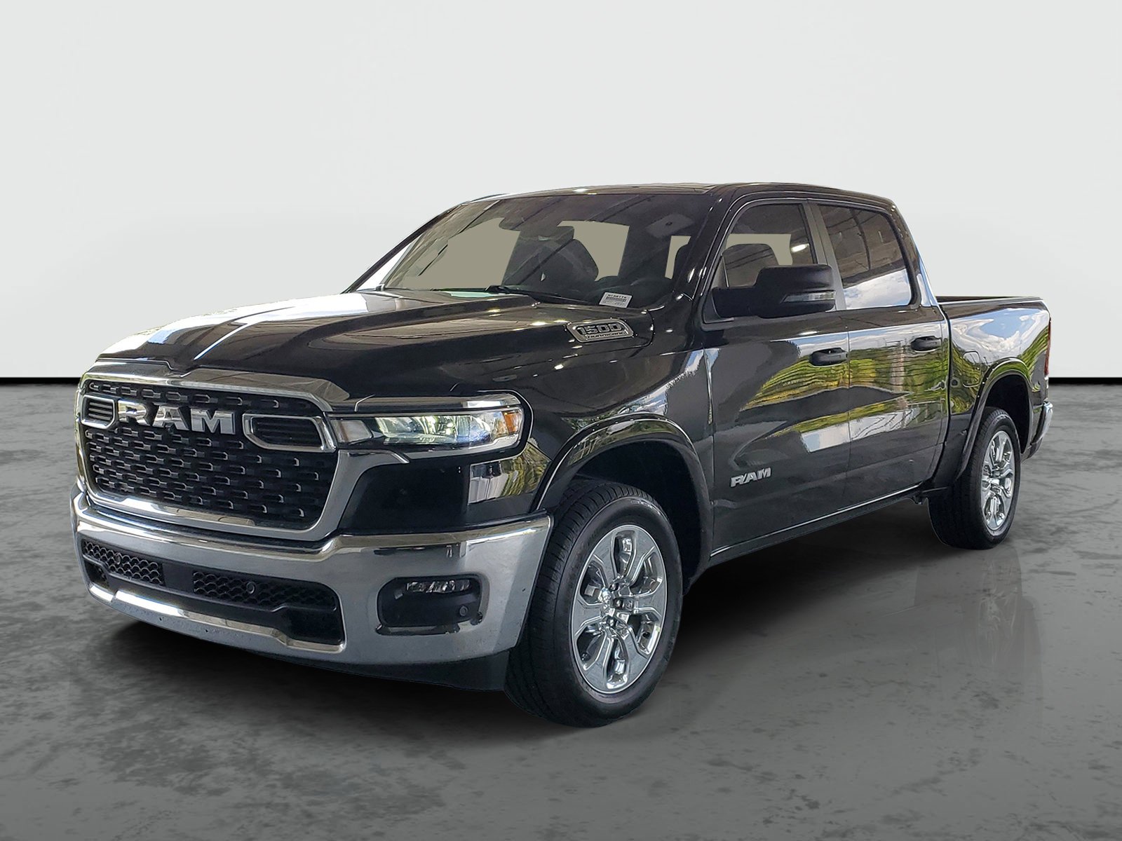 New 2026 Diamond Black Crystal Pearlcoat RAM Big Horn image 3