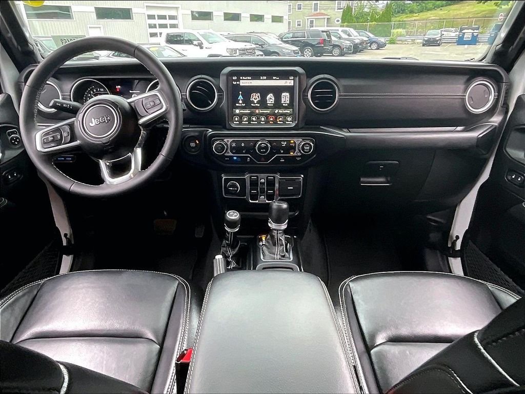 Used 2023 White Jeep Sahara 4xe image 21