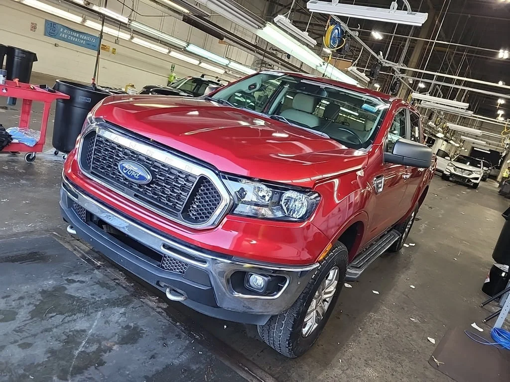 Used 2021 Red Metallic Ford XLT image 2