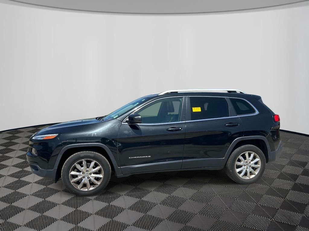 Used 2015 Black Jeep Limited image 2