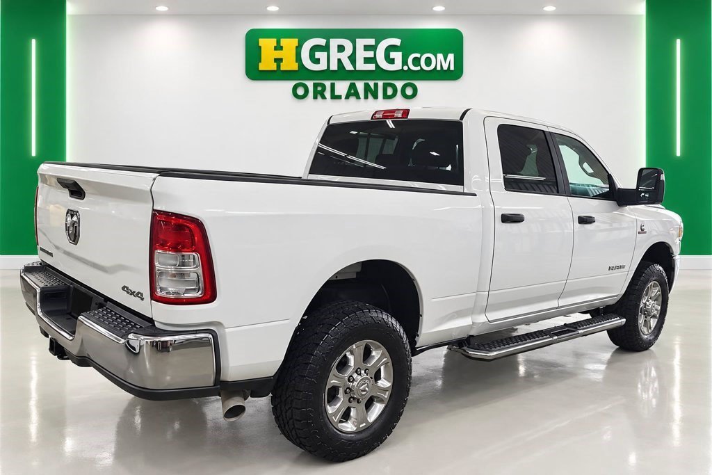 Used 2024 Bright White Clearcoat Ram Big Horn image 4