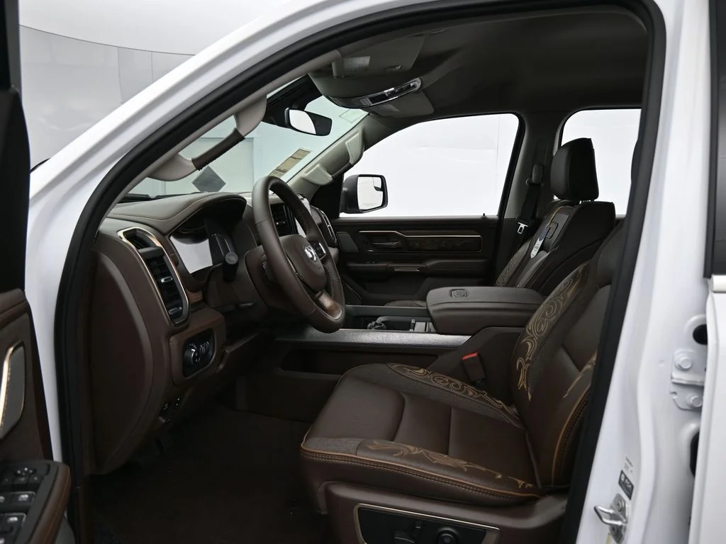 Used 2025 Bright White Clearcoat Ram Limited image 10