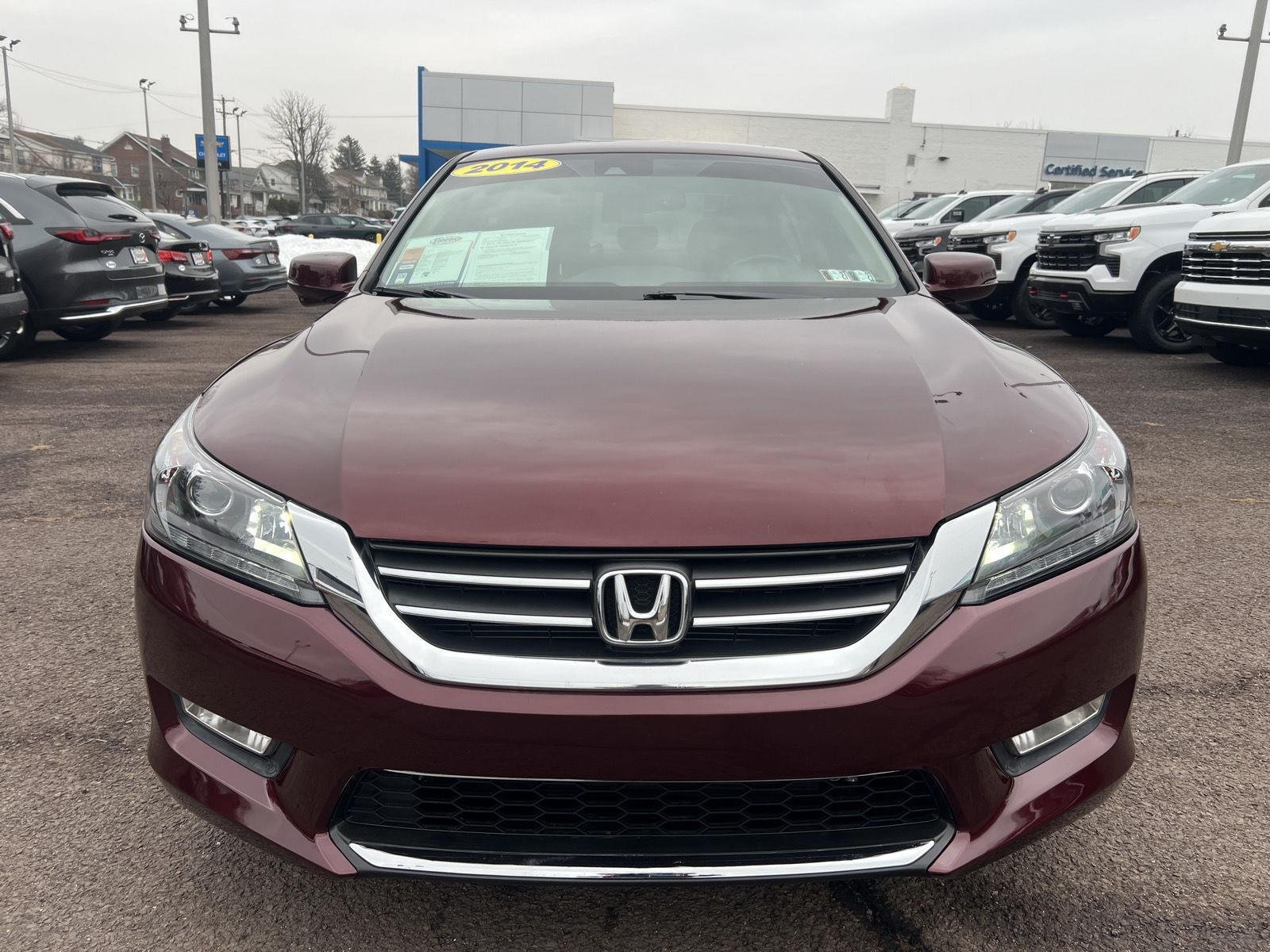 Used 2014 Honda Accord EX-L with VIN 1HGCR2F83EA094907 for sale in Phoenixville, PA