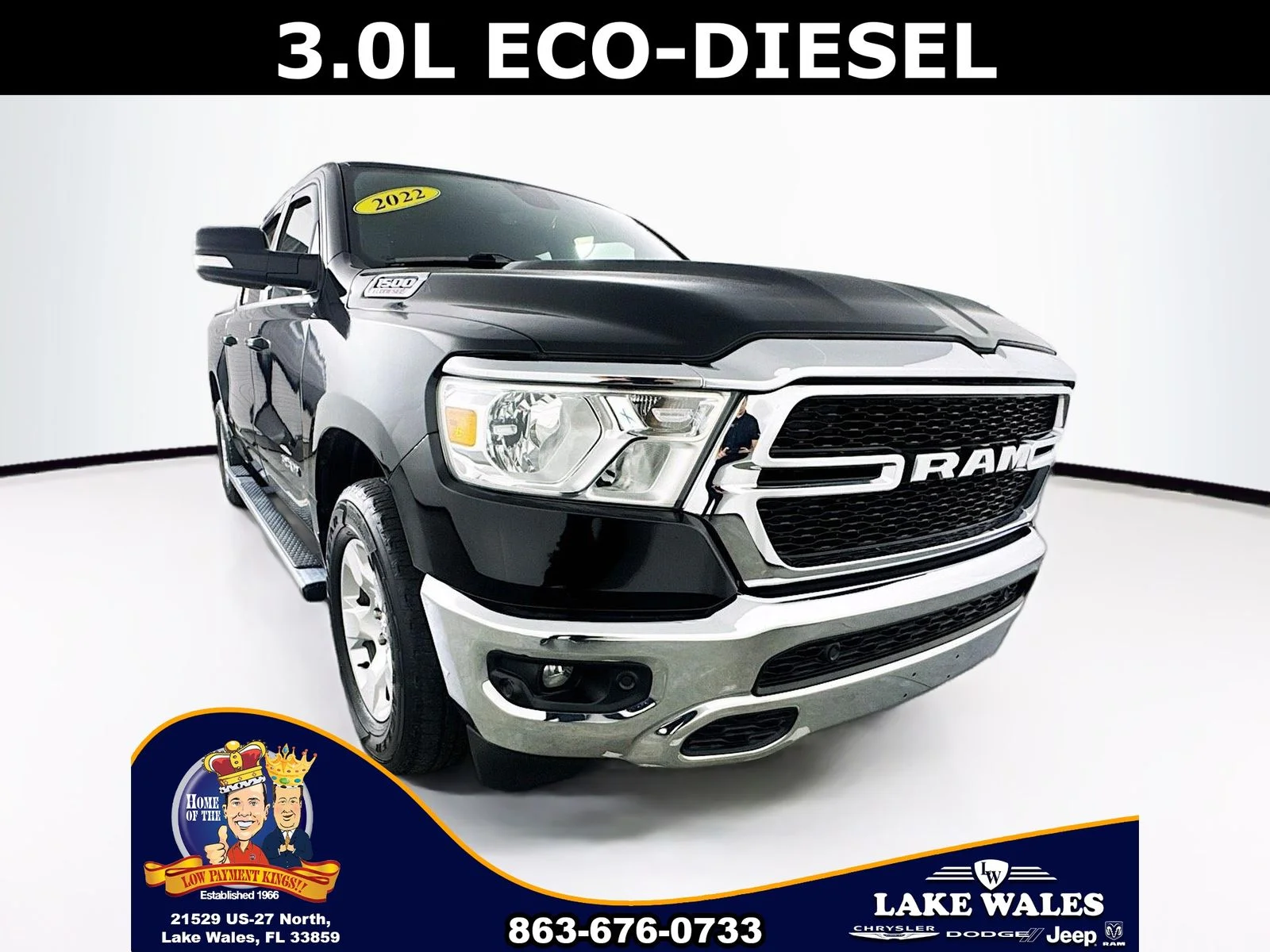 2022 RAM 1500 Big Horn/Lone Star Crew Cab 5'7's photo