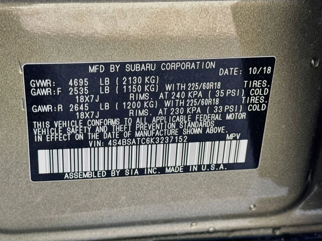Used 2019 Green Subaru 2.5i image 42