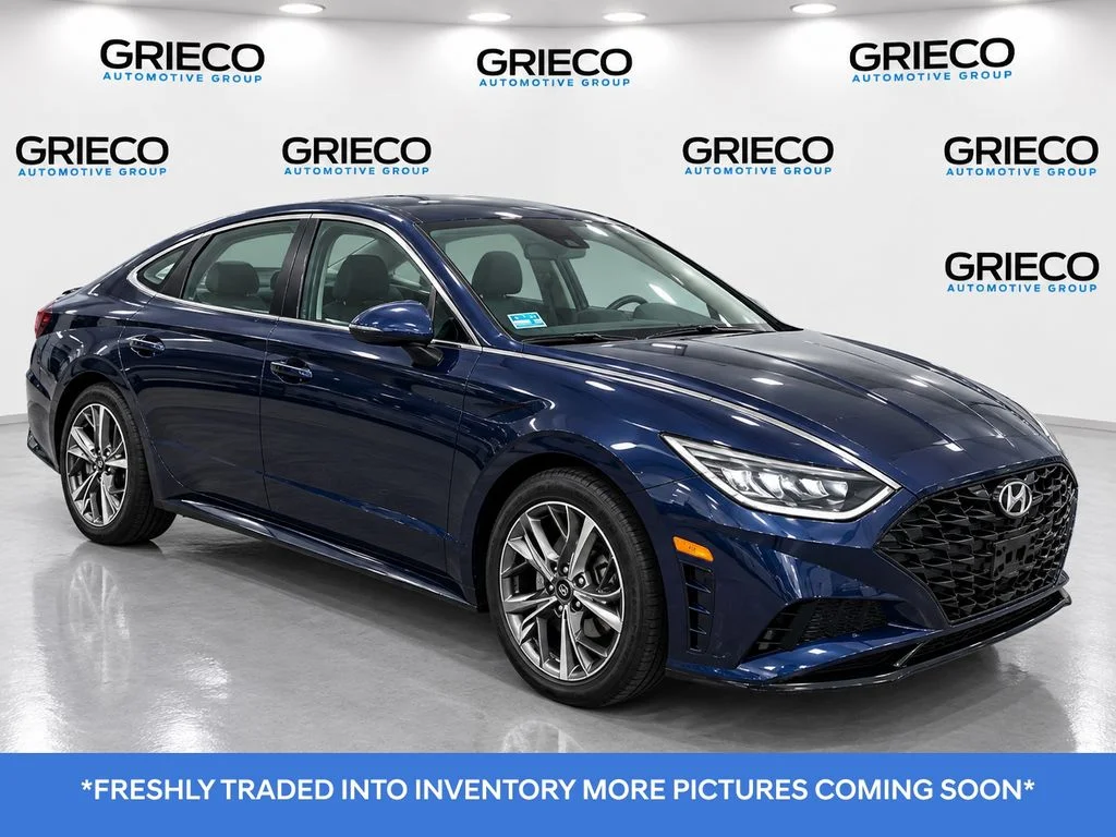 Used 2021 Blue Hyundai SEL image 1