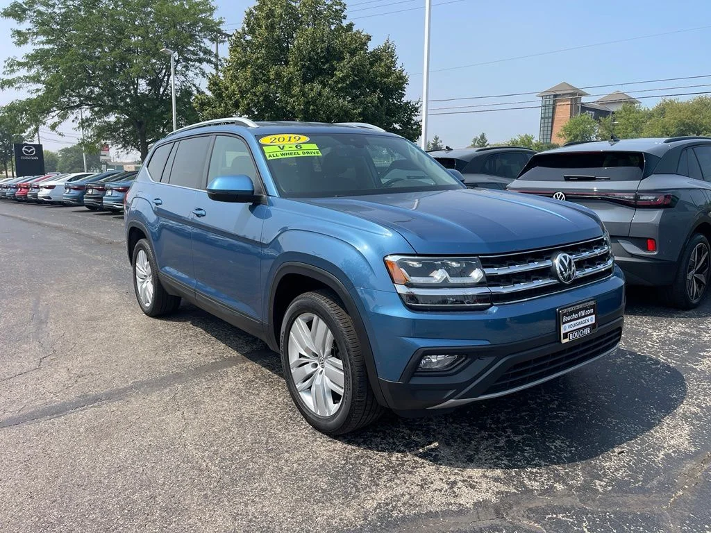 Used 2019 Pacific Blue Metallic Volkswagen 3.6L V6 SE image 7