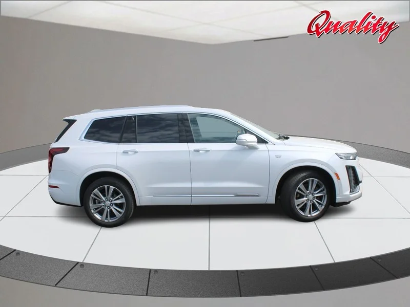 Used 2024 Crystal White Tricoat Cadillac AWD Premium Luxury image 2