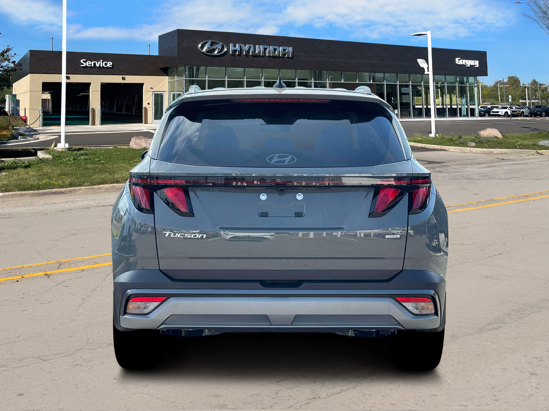 New 2026 Gray Hyundai SEL Plus AWD image 6