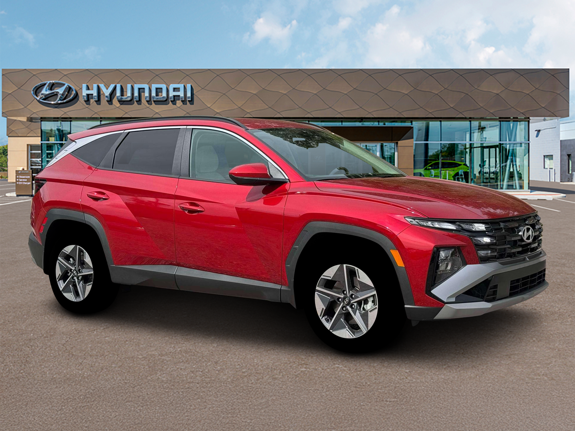 New 2026 Red Hyundai SEL AWD image 10