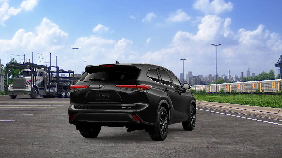 New 2026 Midnight Black Metallic Toyota XLE image 9