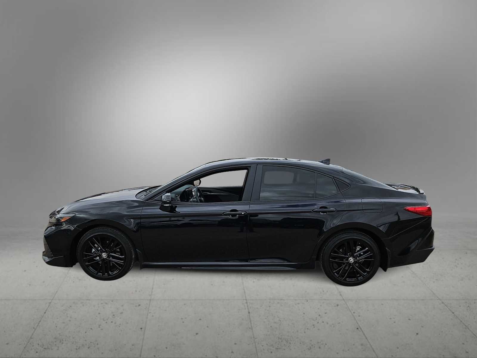 Used 2025 Midnight Black Metallic Toyota SE image 5