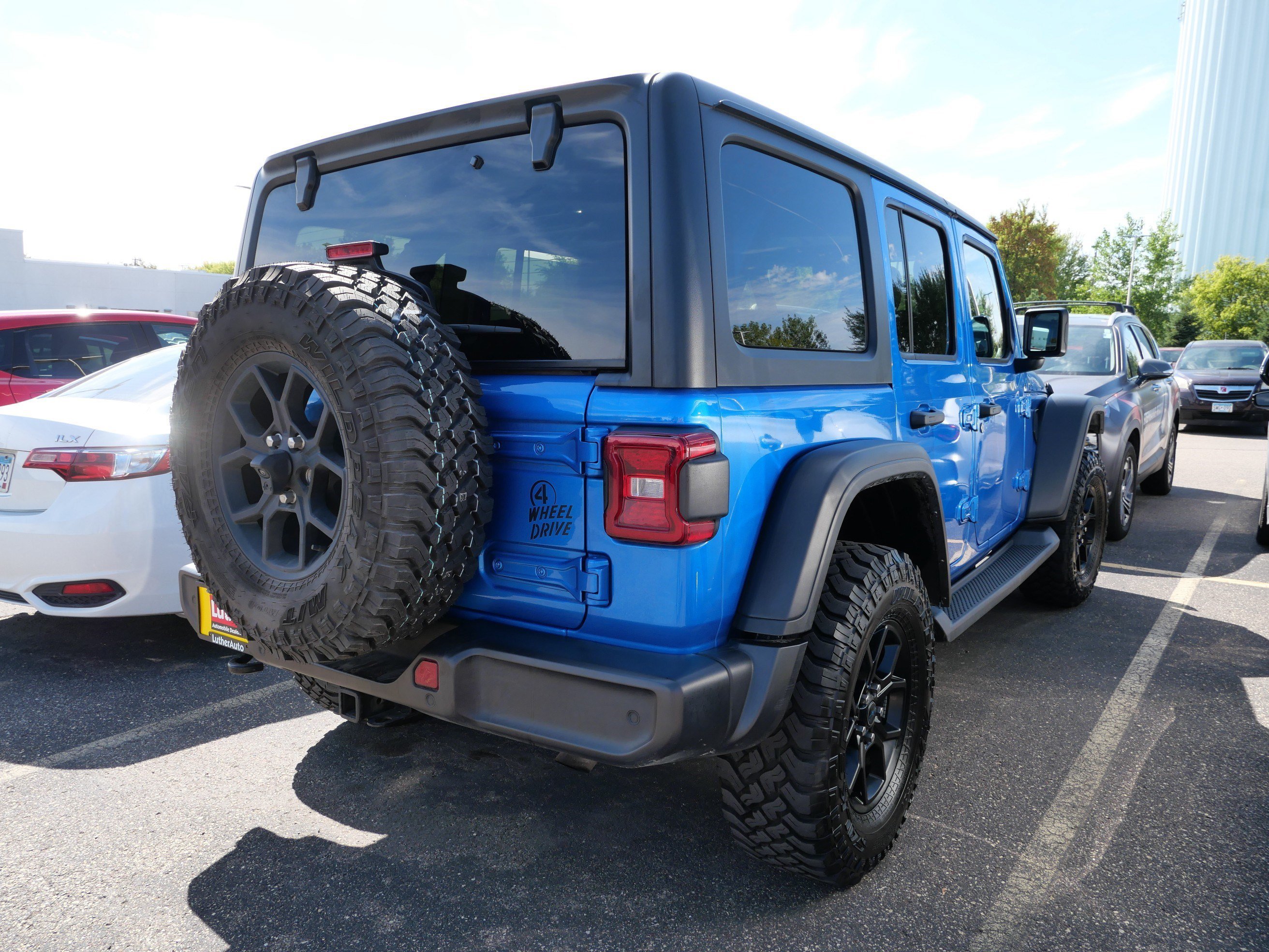 Used 2025 Hydro Blue Pearlcoat Jeep Willys image 7