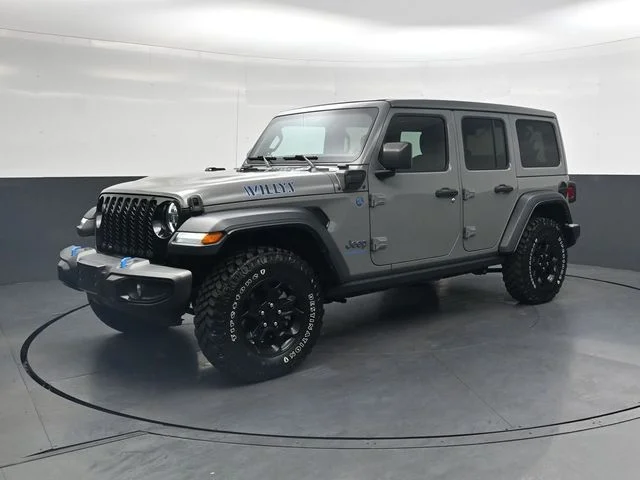 Used 2023 Gray Clearcoat Jeep Willys 4xe image 9