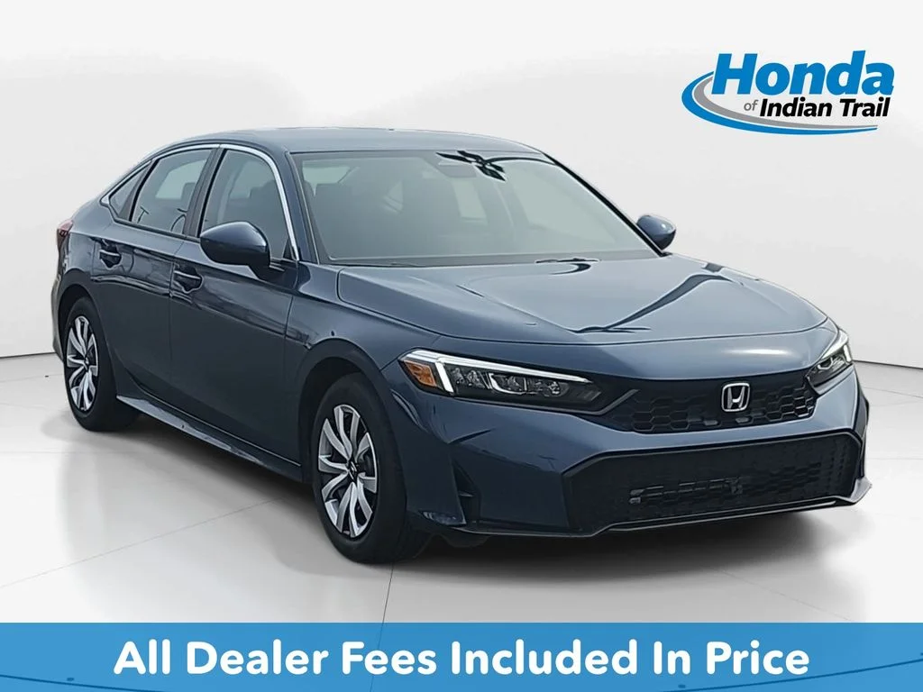 Certified Used 2026 Blue Lagoon Pearl Honda LX image 1
