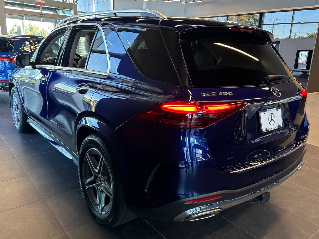 New 2026 MANUFAKTUR Mystic Blue Metallic Mercedes-Benz GLE 450 image 3