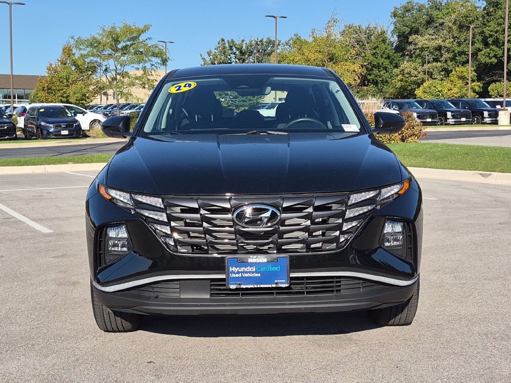 Certified Used 2024 Black Hyundai SE image 2