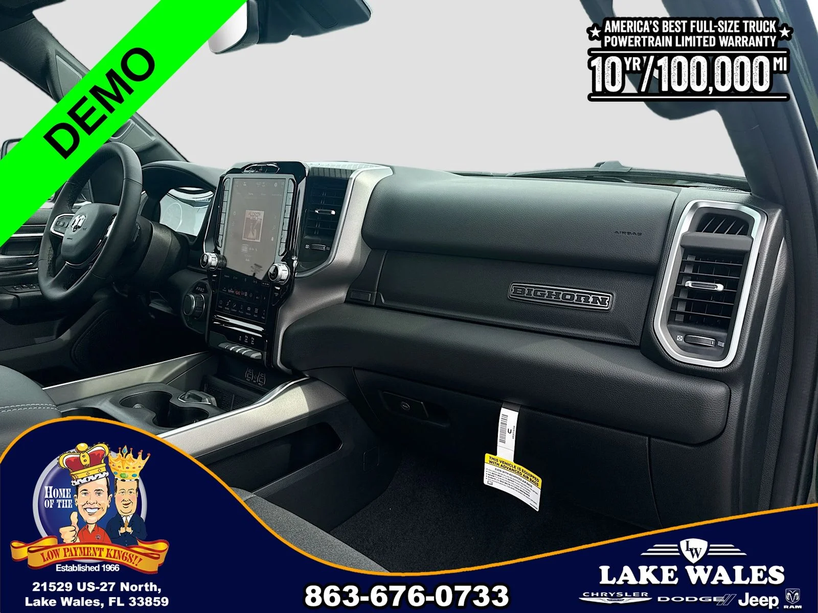 New 2026 Serrano-Green Metallic Exterior Paint RAM BIG HORN image 28