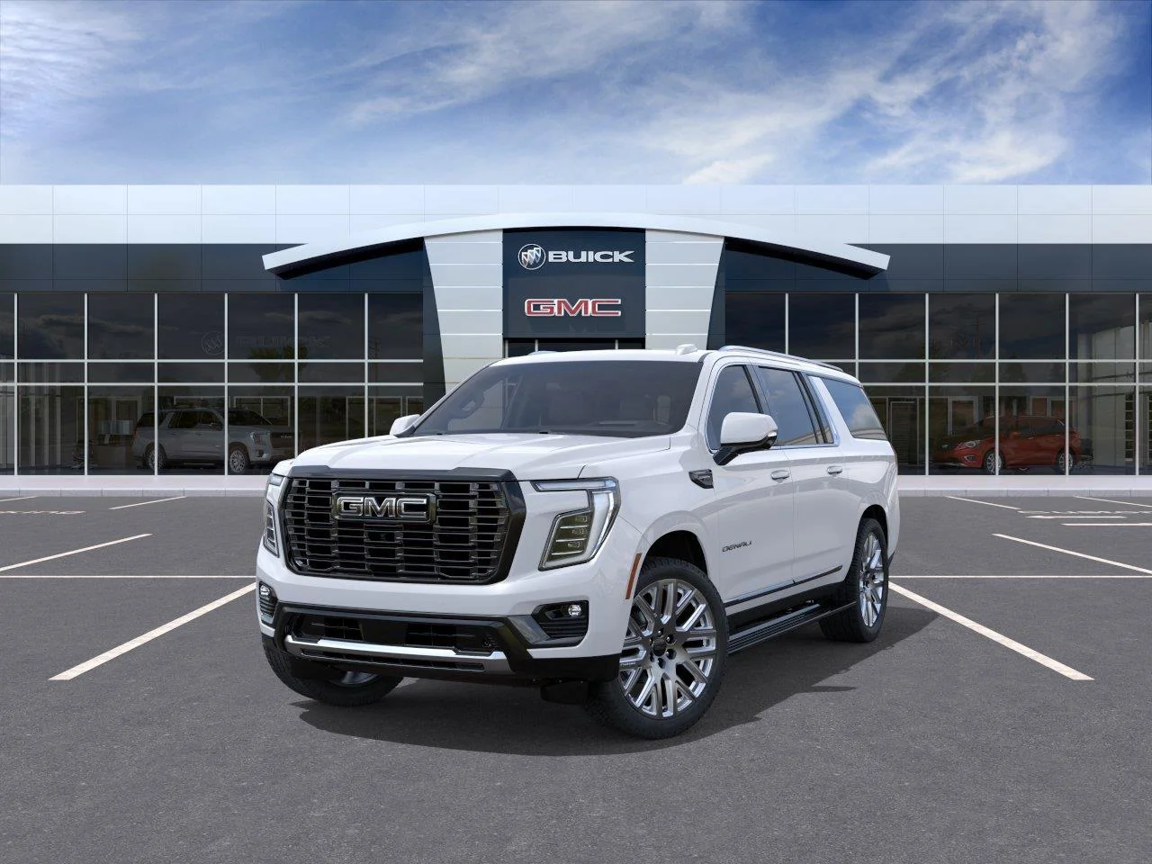 New 2026 Glacier White Tricoat GMC Denali Ultimate image 8