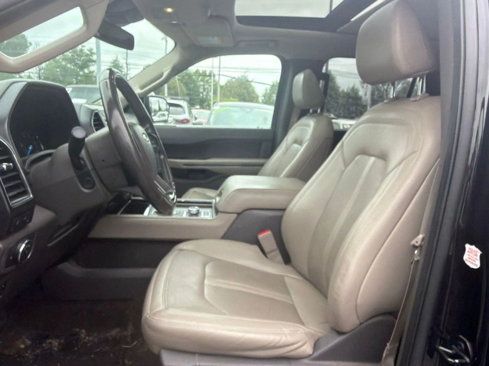 Used 2021 Agate Black Metallic Ford Limited image 8