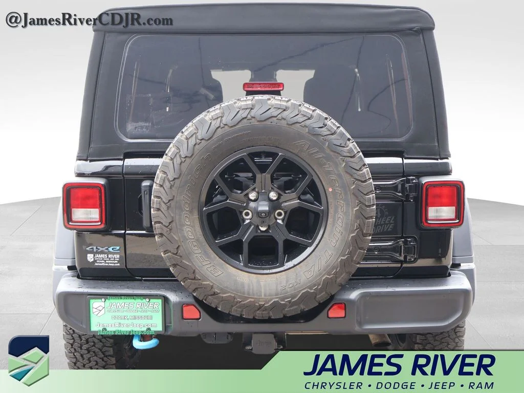 Used 2024 Black Jeep Willys 4xe image 4