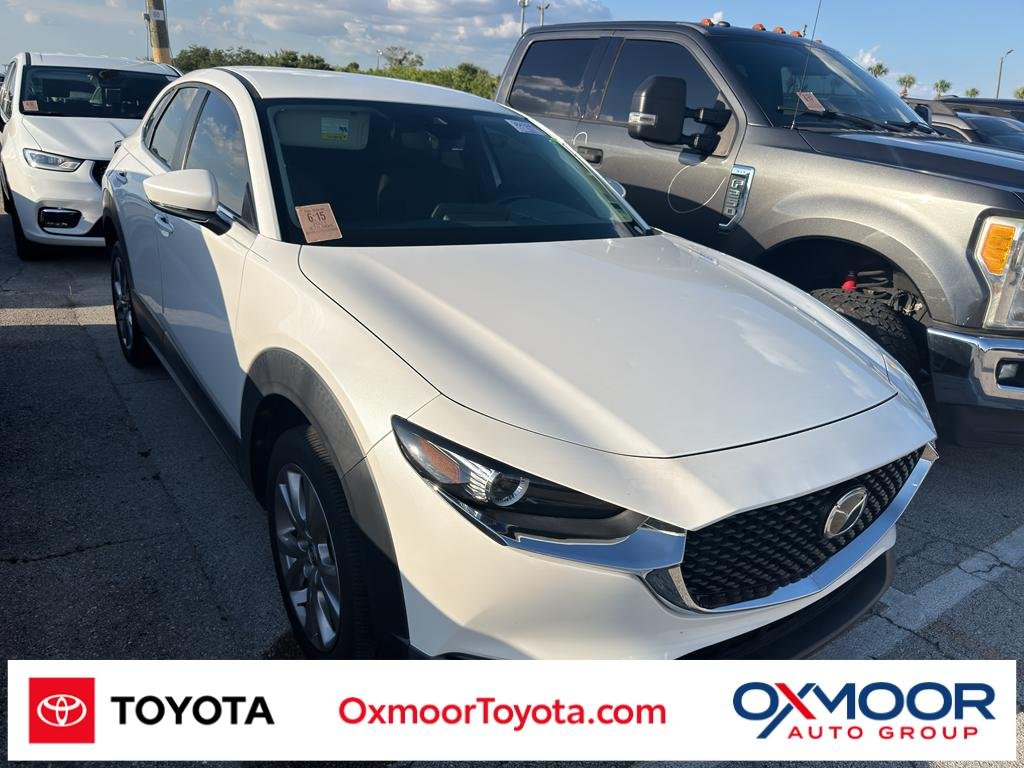 Used 2021 Snowflake White Pearl Mica Mazda Select image 1