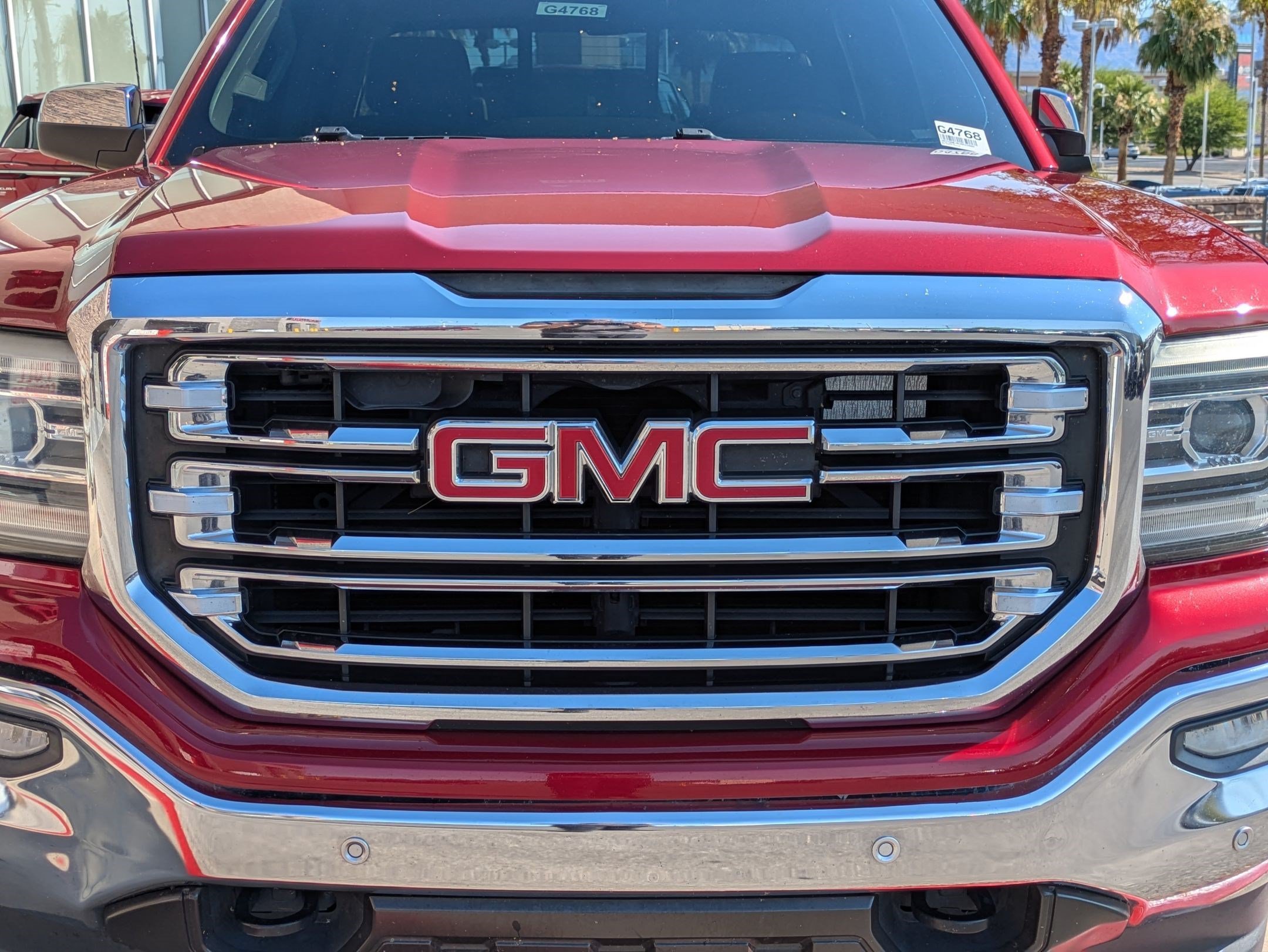 Used 2018 Red Quartz Tintcoat GMC SLT image 10