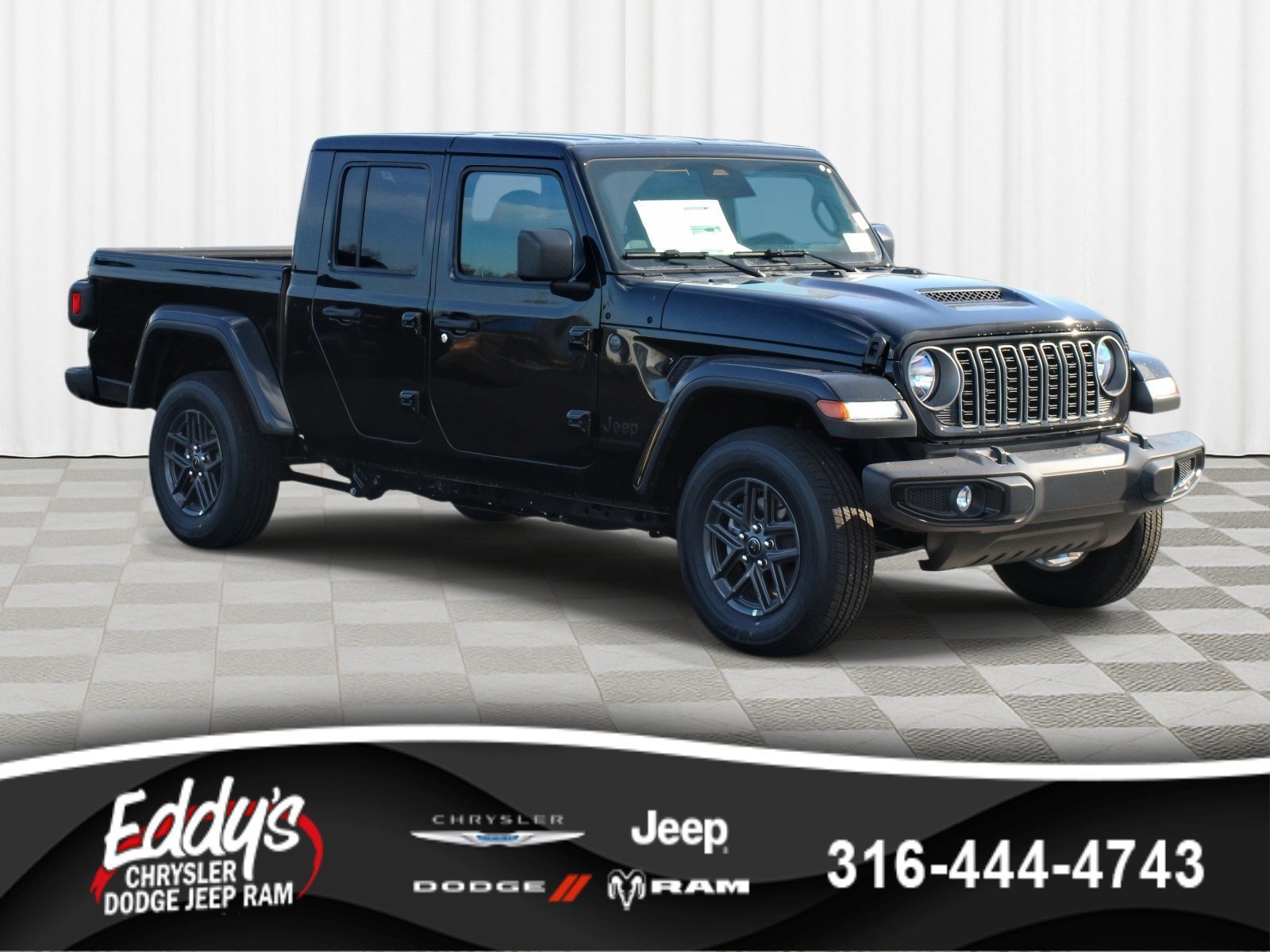 New 2026 Black Clearcoat Jeep Sport S image 1
