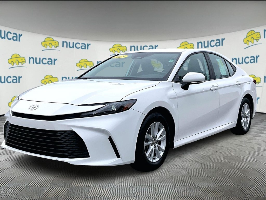 Used 2025 White Toyota LE image 3