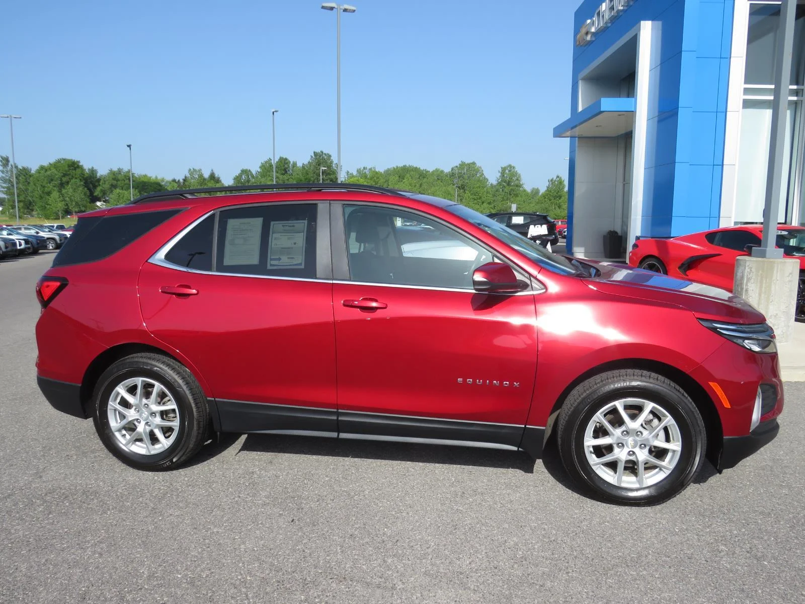 Used 2024 Radiant Red Tintcoat Chevrolet LT image 7