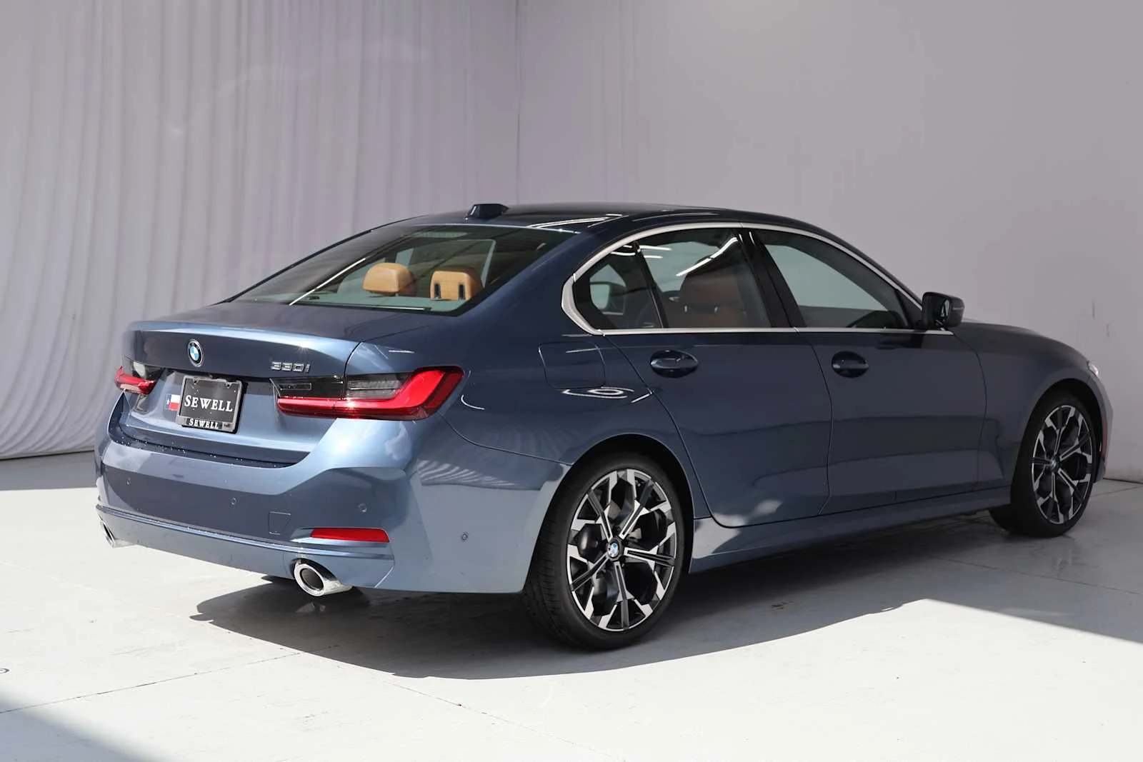 Certified Used 2025 Arctic Race Blue metallic BMW 330i image 7