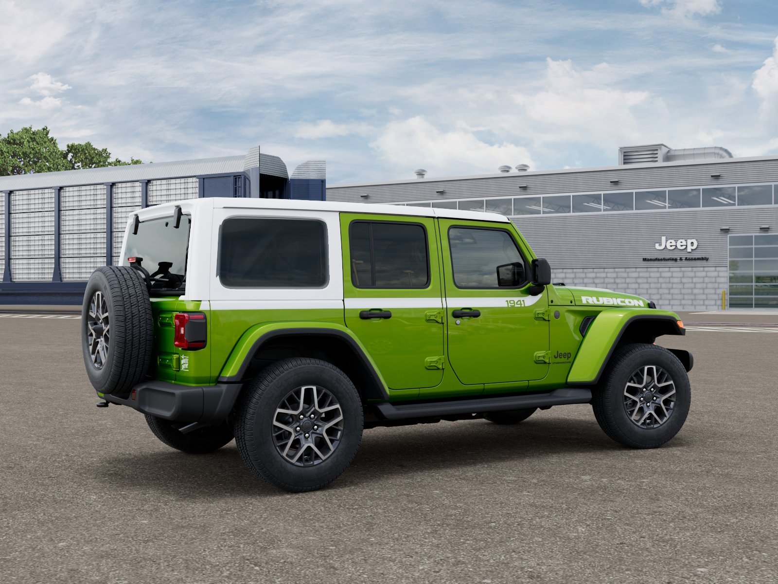 New 2026 Mojito Clear-Coat Exterior Paint Jeep Sahara image 2