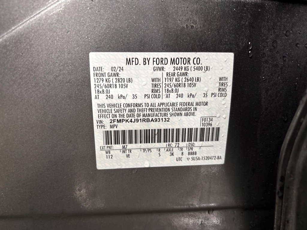Used 2024 Gray Ford SEL image 10
