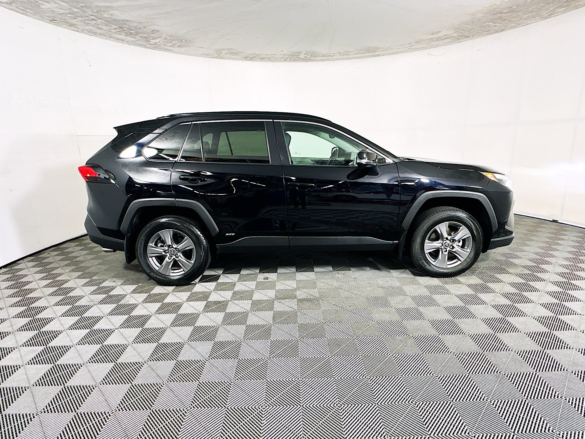Used 2024 Midnight Black Metallic Toyota Hybrid XLE image 2
