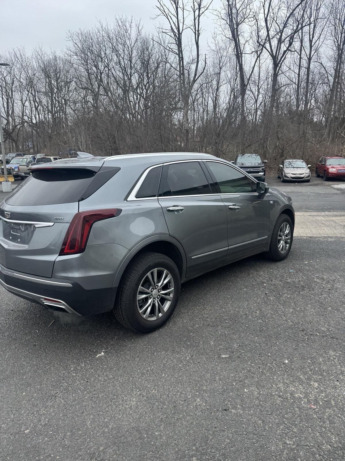 Used 2022 Satin Steel Metallic Cadillac AWD Premium Luxury image 5