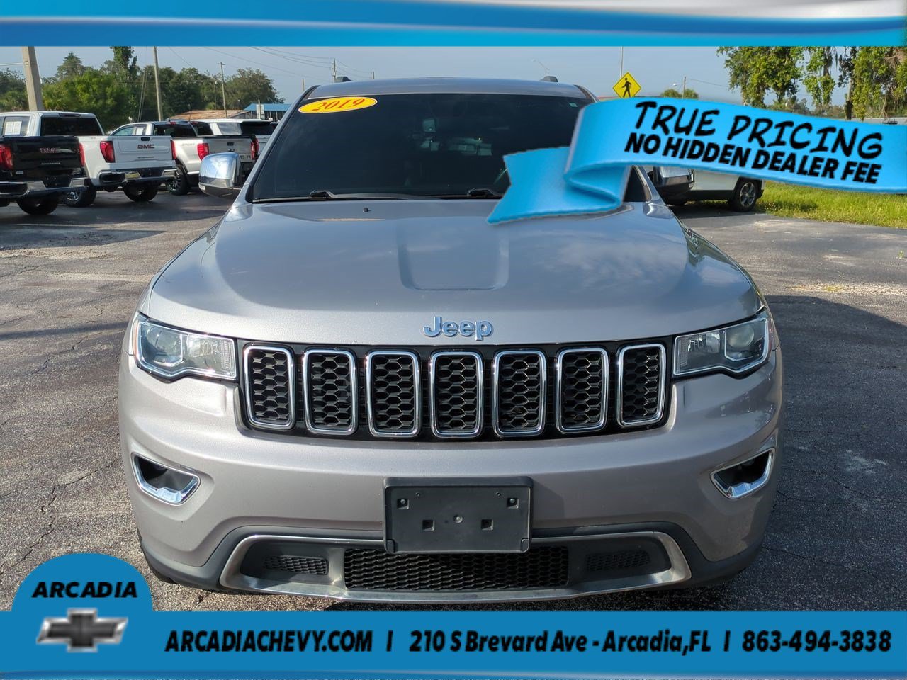 Used 2019 Billet Silver Metallic Clearcoat Jeep Limited image 9
