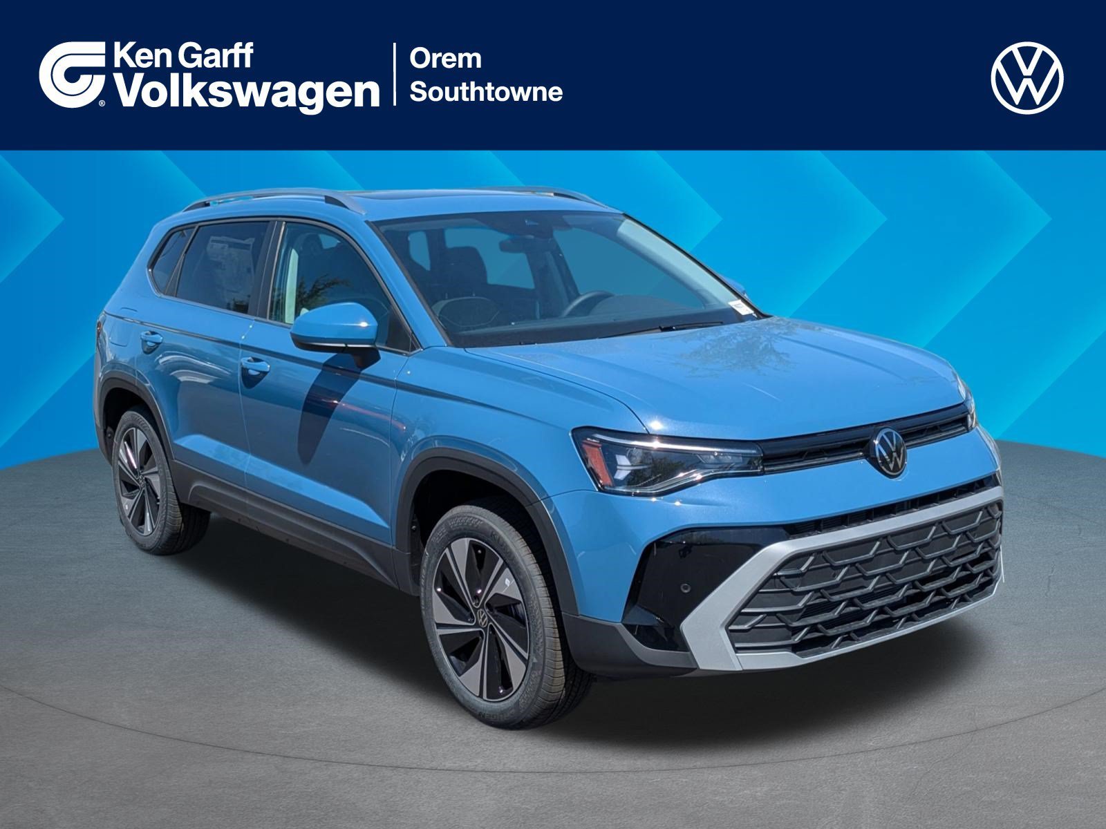 New 2026 Monterey Blue Pearl Volkswagen SE image 1