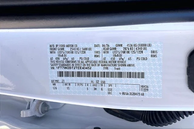 New 2026 White Ford XL image 11