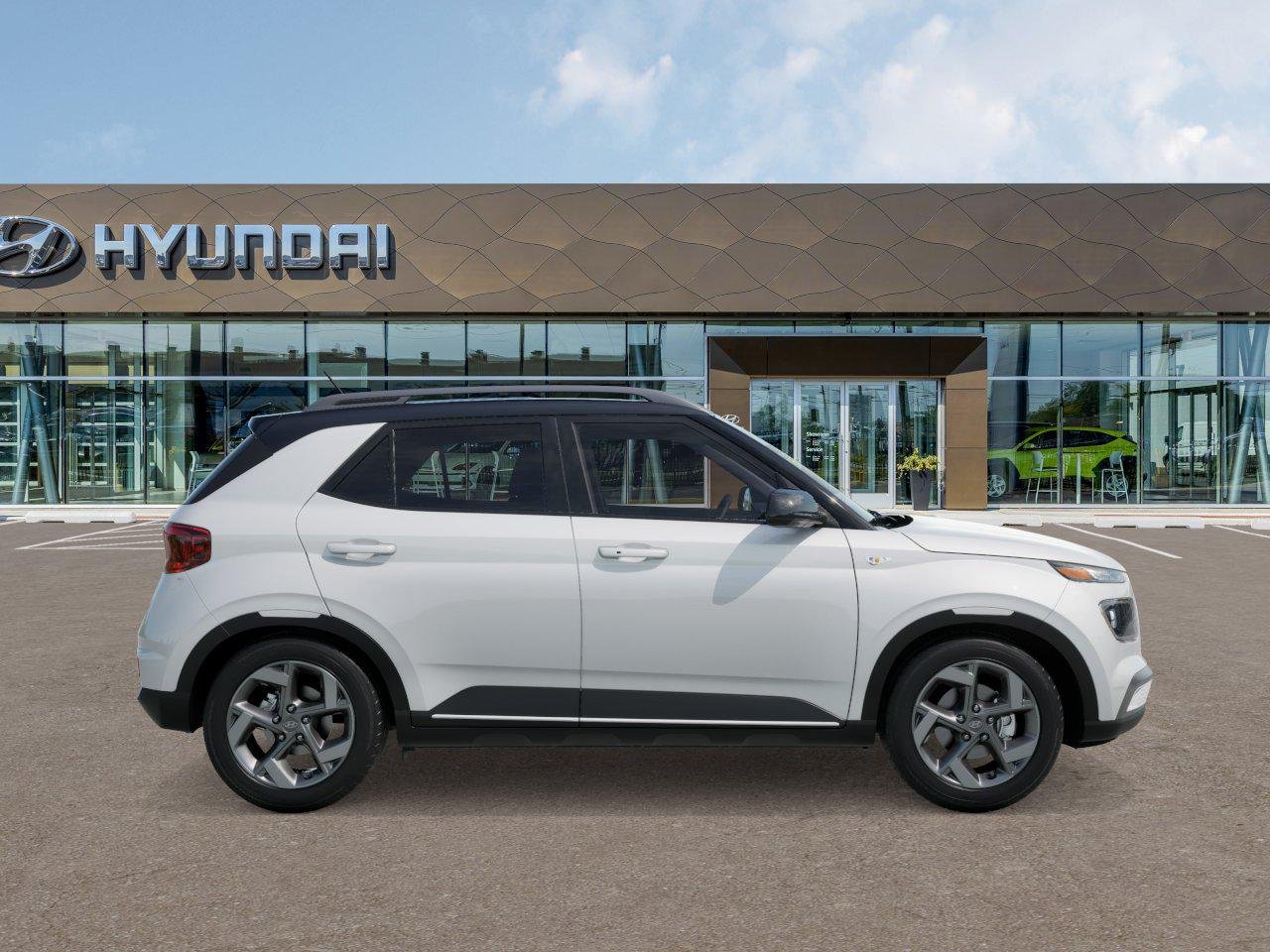 New 2026 Lunar White w/Black Roof Hyundai SEL w/Two-Tone Roof image 7